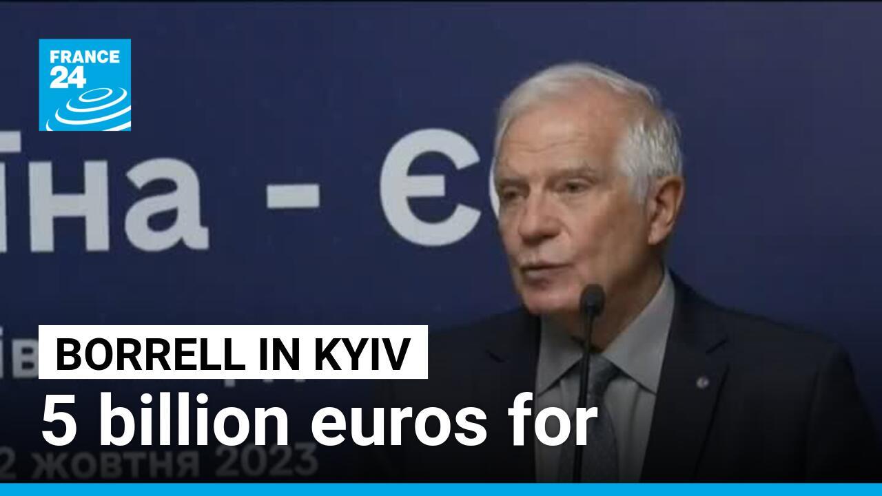 REPLAY – EU’s Borrell and Ukraine’s Kuleba address joint press conference in Kyiv